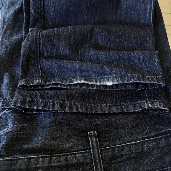 7 For All Mankind Men’s Jared Straight Leg Jeans Size 40x35 Dark Wash Denim USA - Picture 10 of 10